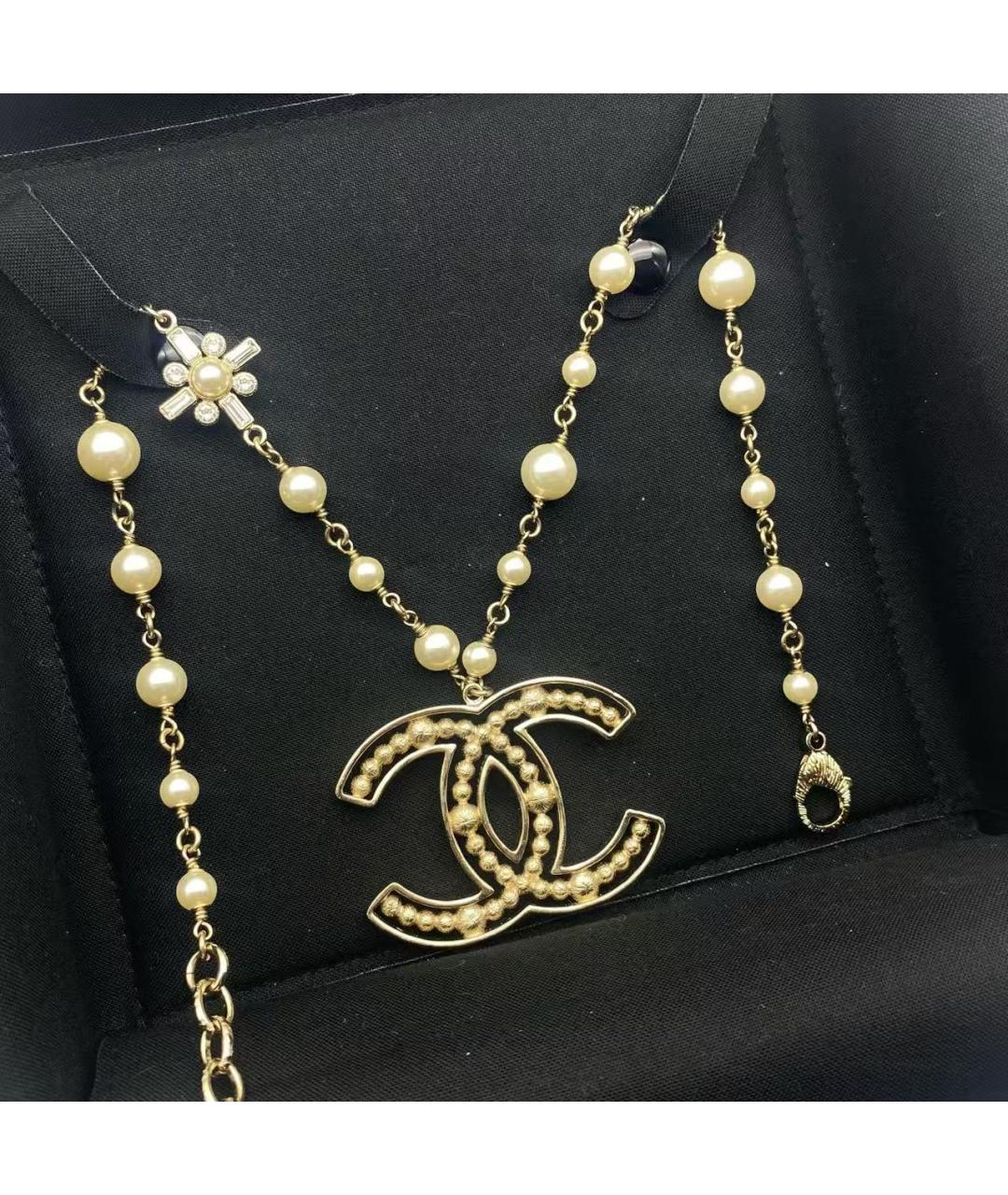 CHANEL Серебряное колье, фото 4