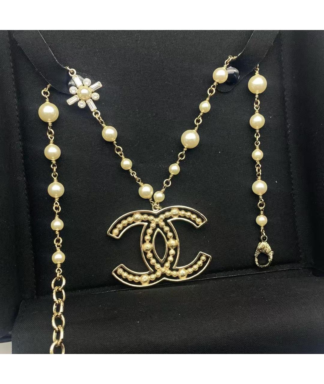 CHANEL Серебряное колье, фото 3