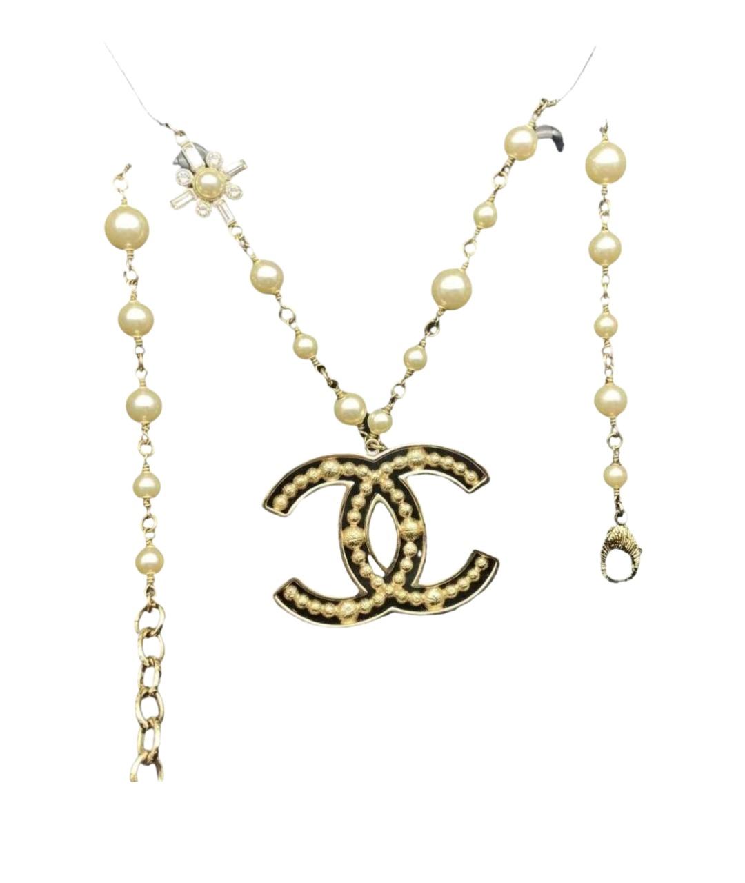 CHANEL Серебряное колье, фото 1