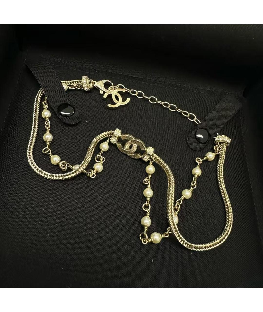 CHANEL Серебряное колье, фото 3