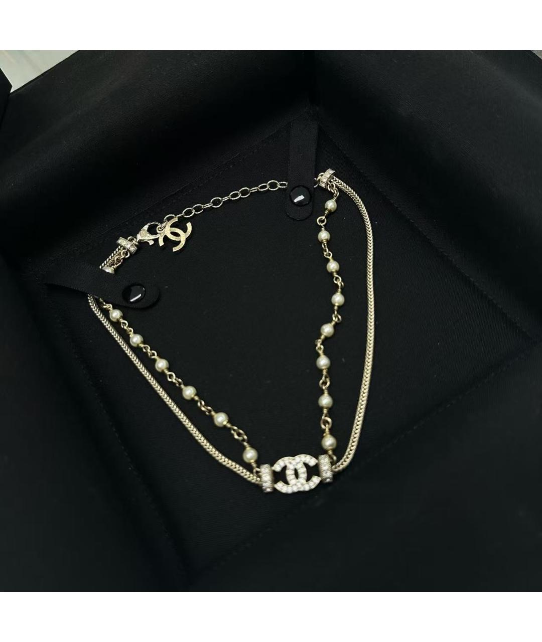 CHANEL Серебряное колье, фото 4