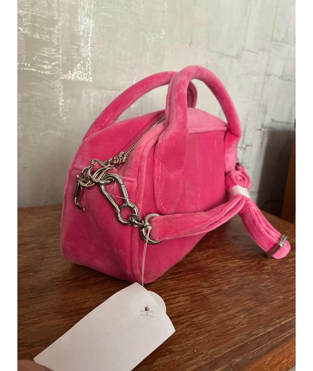 JUICY COUTURE Розовая сумка с короткими ручками, фото 2