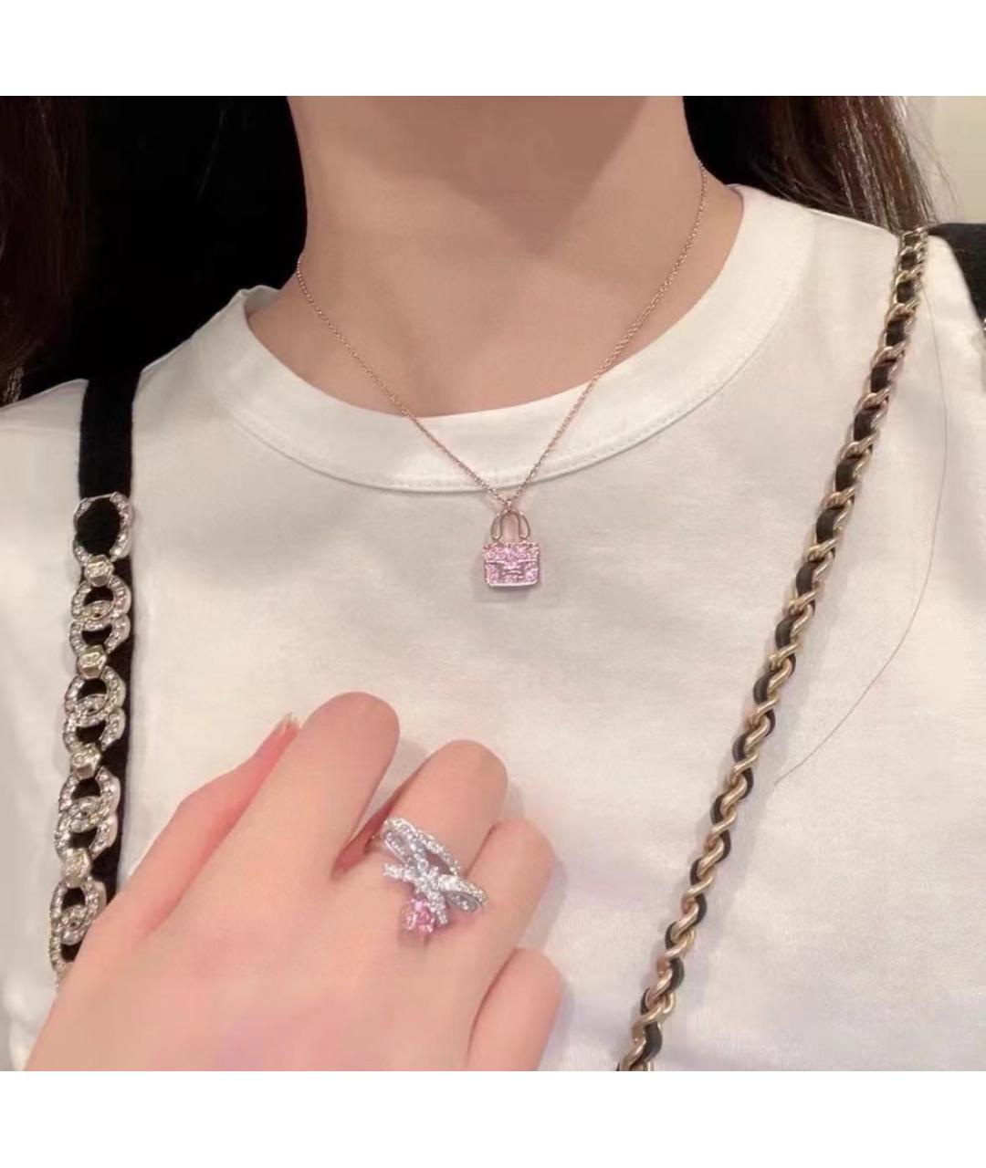HERMES Золотая подвеска из розового золота, фото 4
