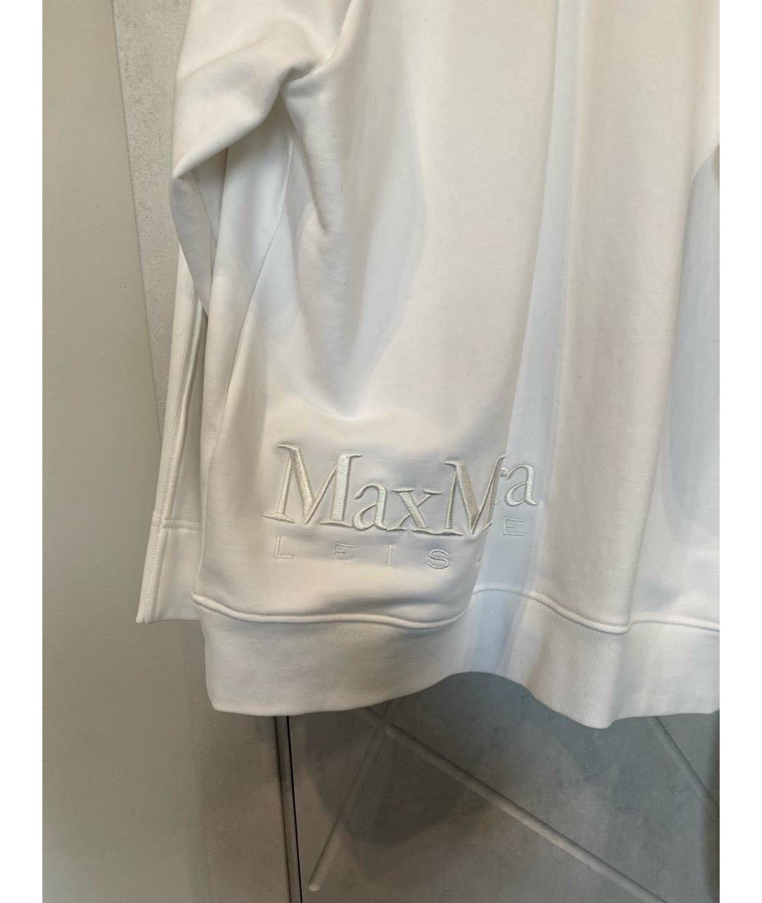 MAX MARA Белый хлопковый костюм с брюками, фото 3