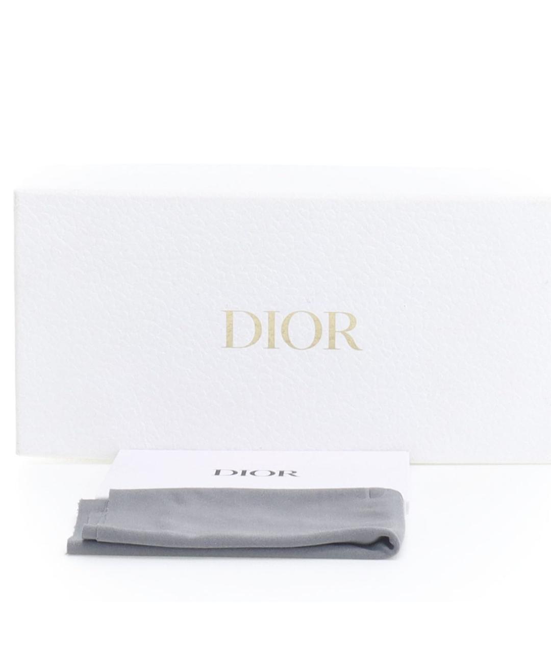 CHRISTIAN DIOR Золотые металлические солнцезащитные очки, фото 4
