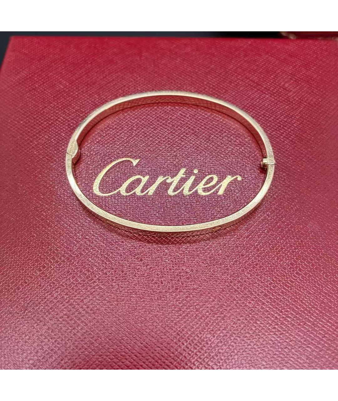 CARTIER Золотой браслет из розового золота, фото 3