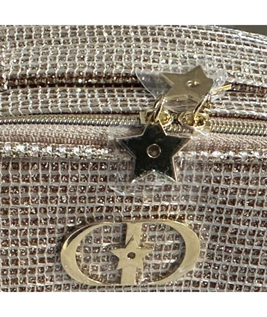 CHRISTIAN DIOR Золотая косметичка, фото 3