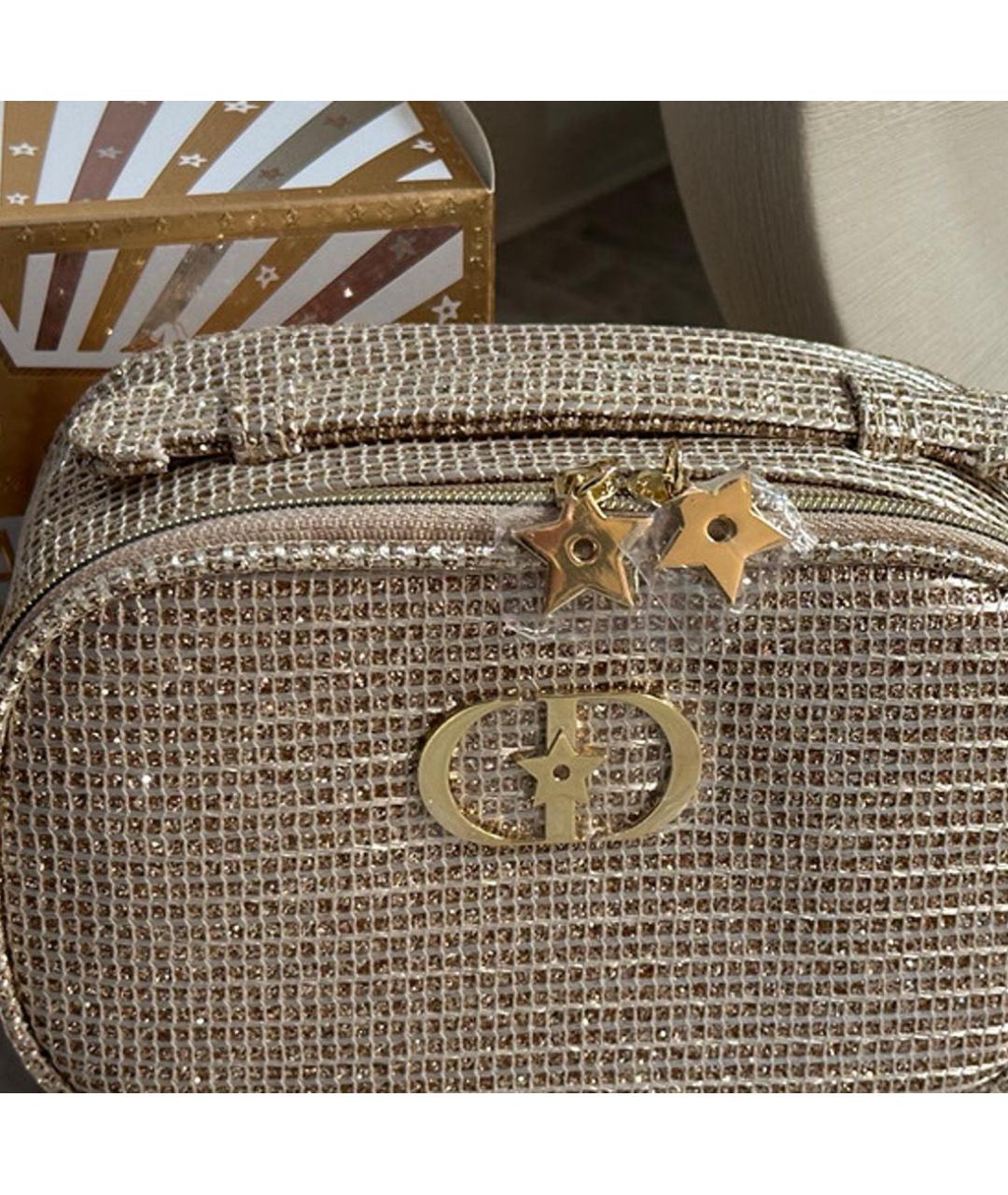 CHRISTIAN DIOR Золотая косметичка, фото 6