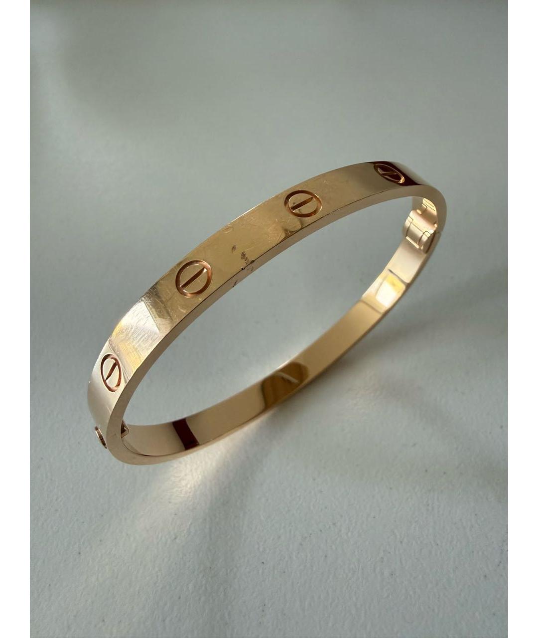 CARTIER Золотой браслет из розового золота, фото 2