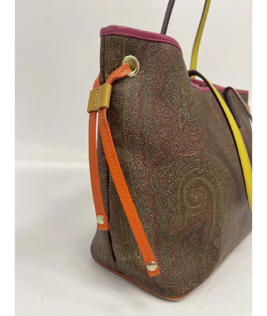 ETRO Коричневая сумка тоут, фото 3