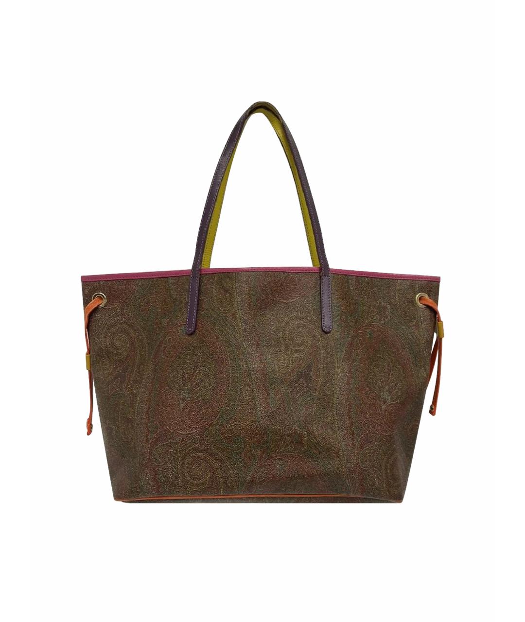 ETRO Коричневая сумка тоут, фото 1