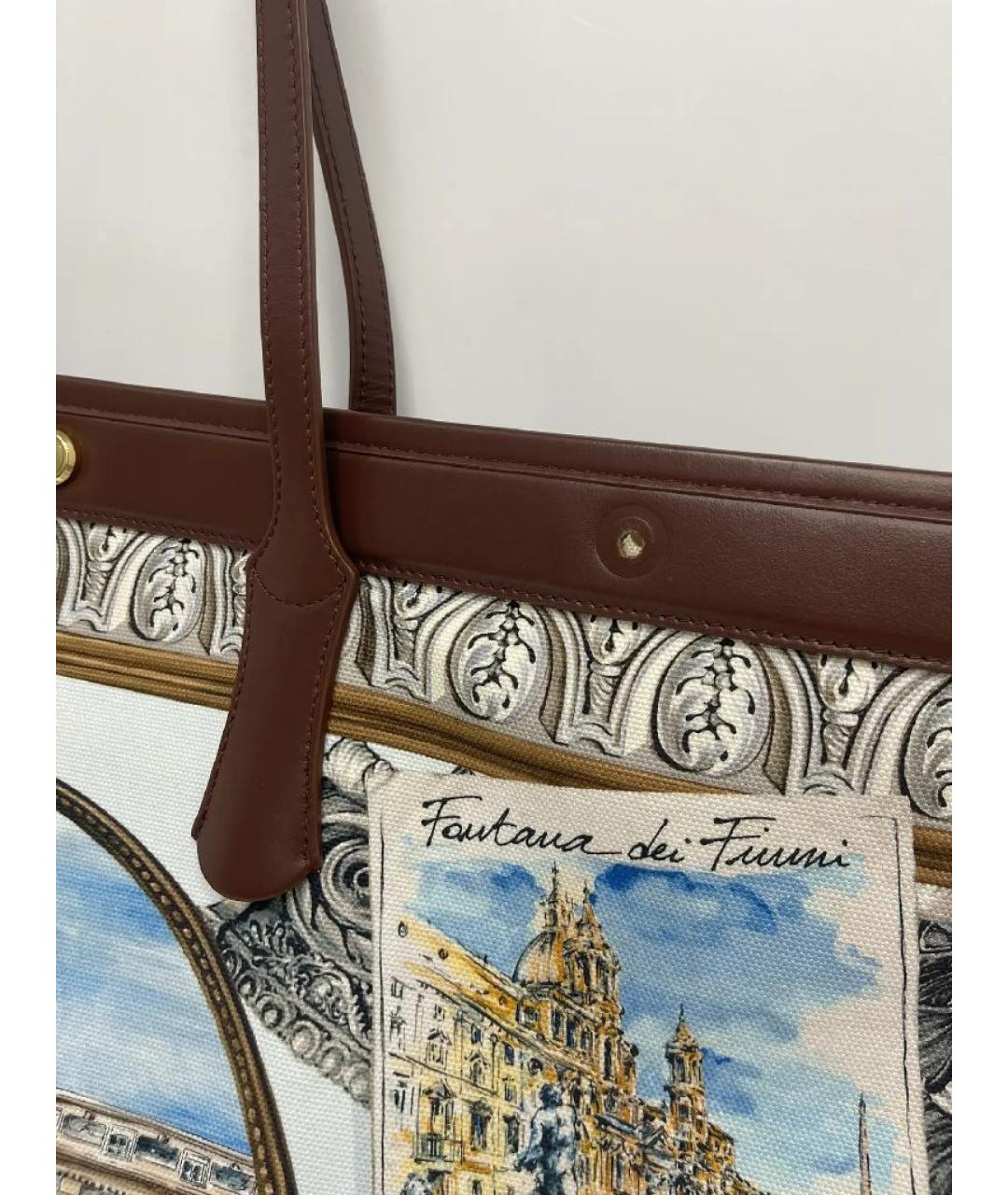 DOLCE&GABBANA Мульти пляжная сумка, фото 8