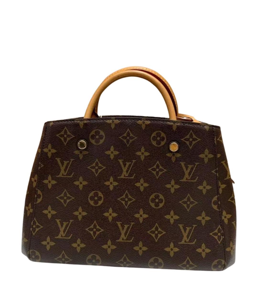 LOUIS VUITTON Коричневая сумка тоут, фото 1
