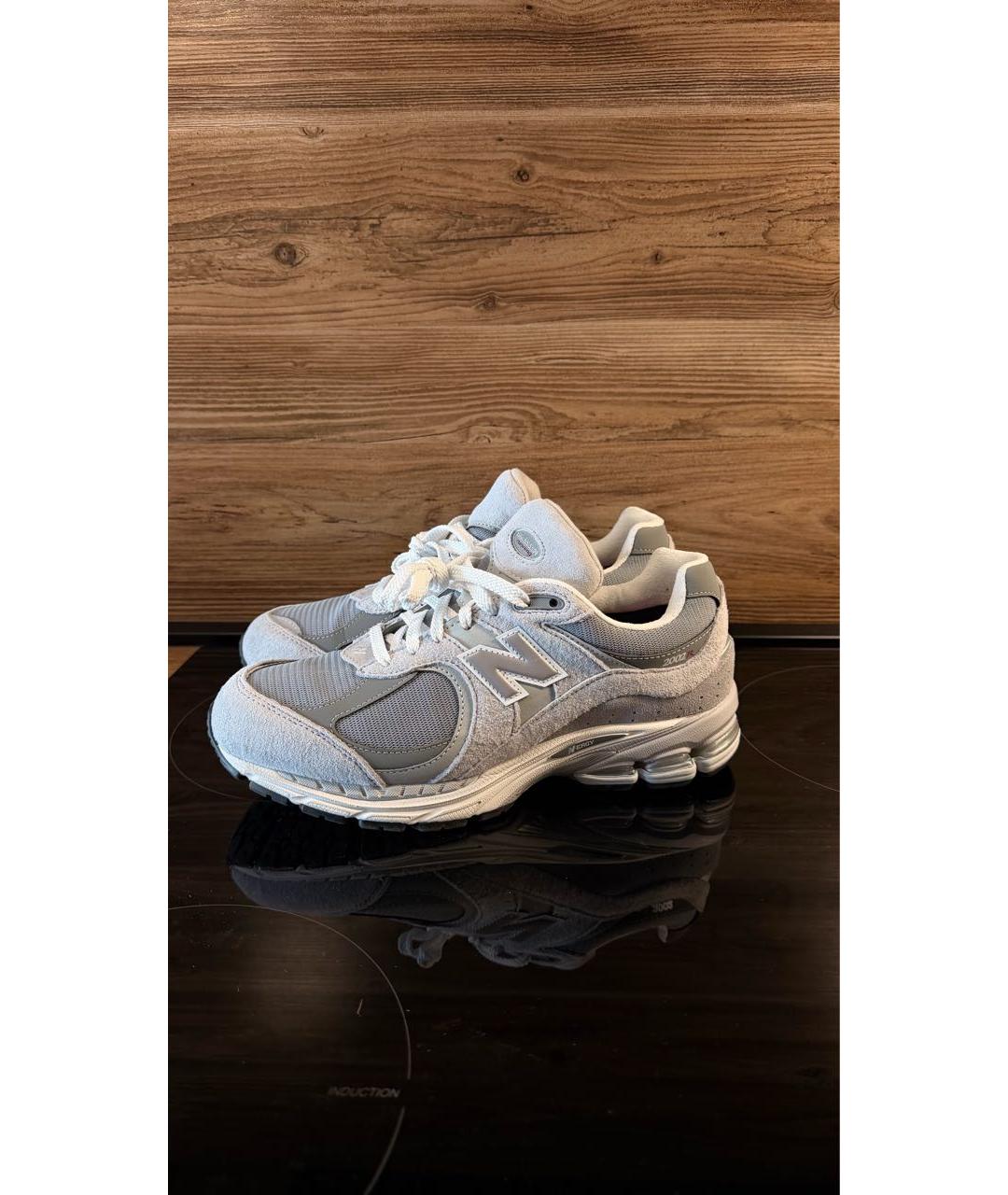 NEW BALANCE Антрацитовые замшевые кроссовки, фото 2
