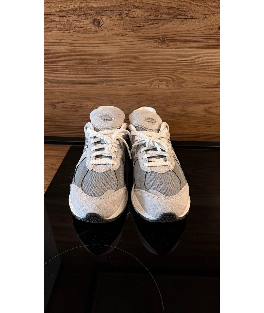 NEW BALANCE Антрацитовые замшевые кроссовки, фото 3