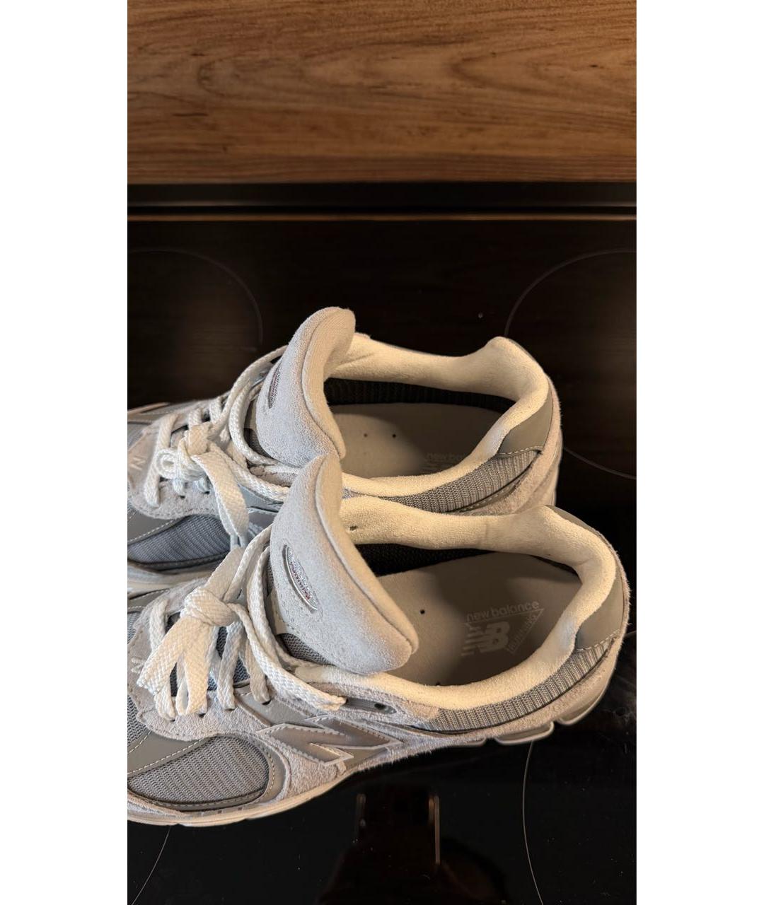 NEW BALANCE Антрацитовые замшевые кроссовки, фото 8