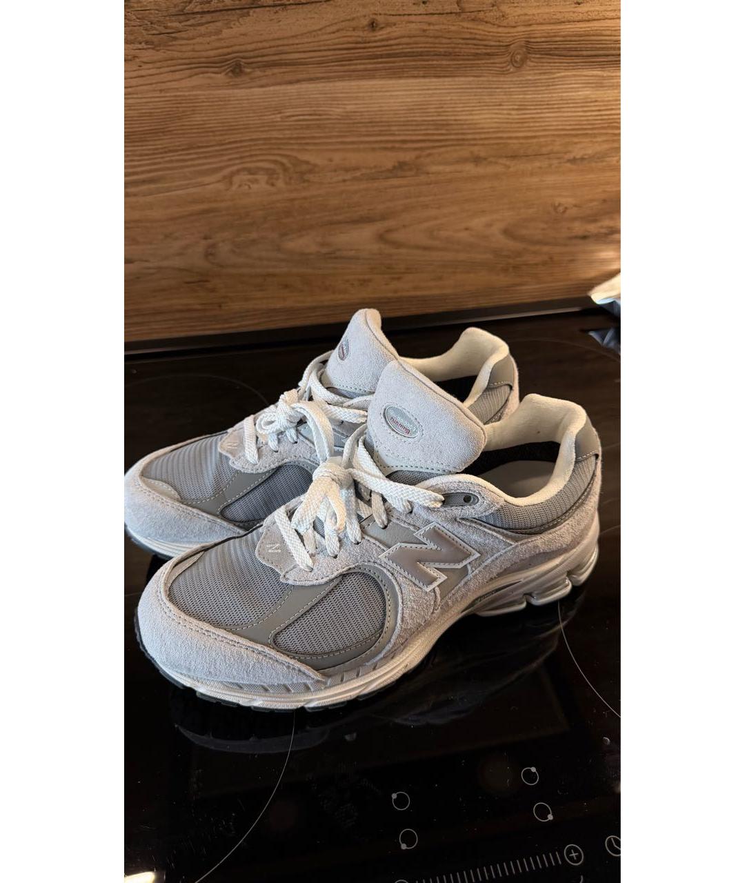 NEW BALANCE Антрацитовые замшевые кроссовки, фото 7
