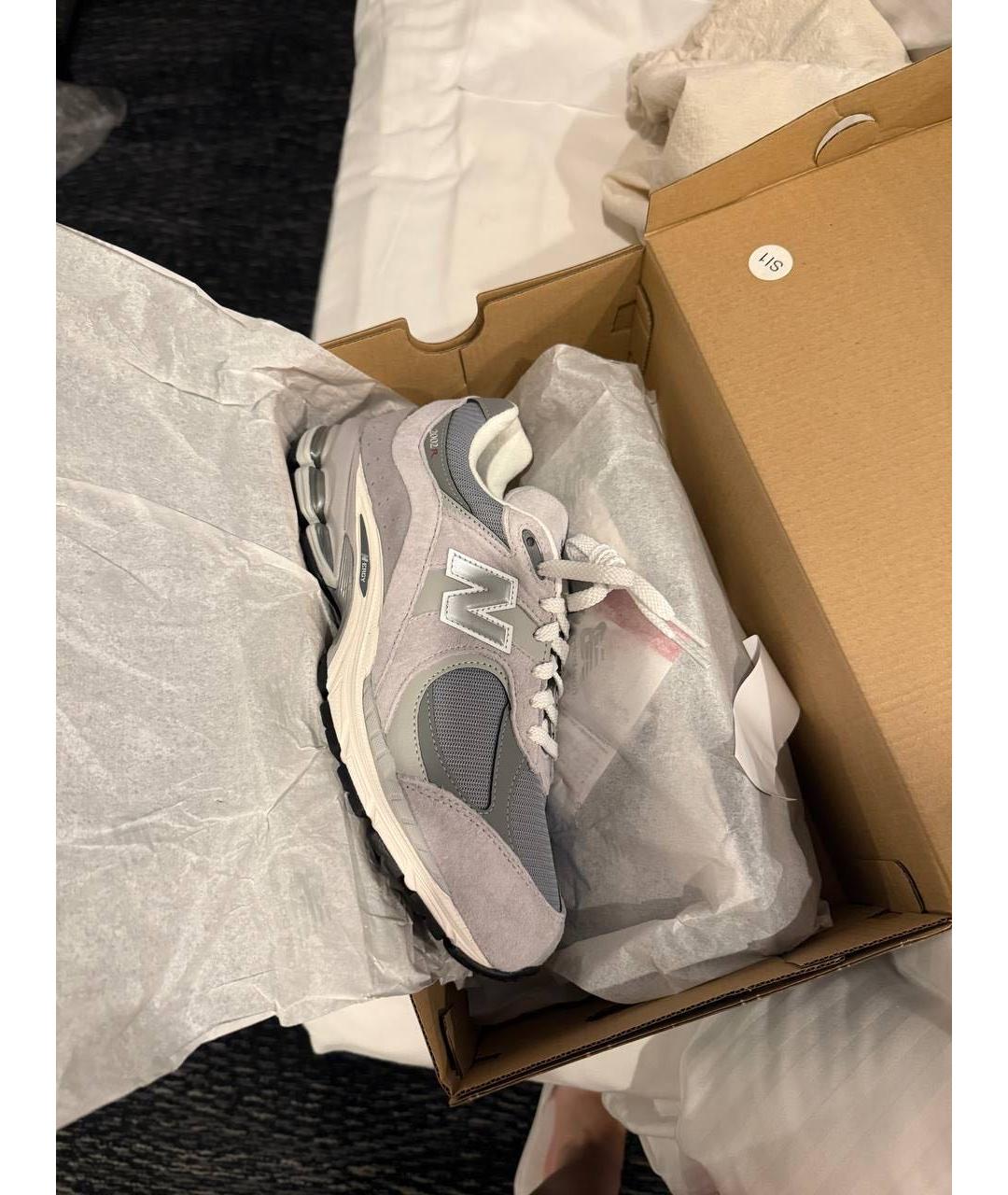 NEW BALANCE Антрацитовые замшевые кроссовки, фото 6