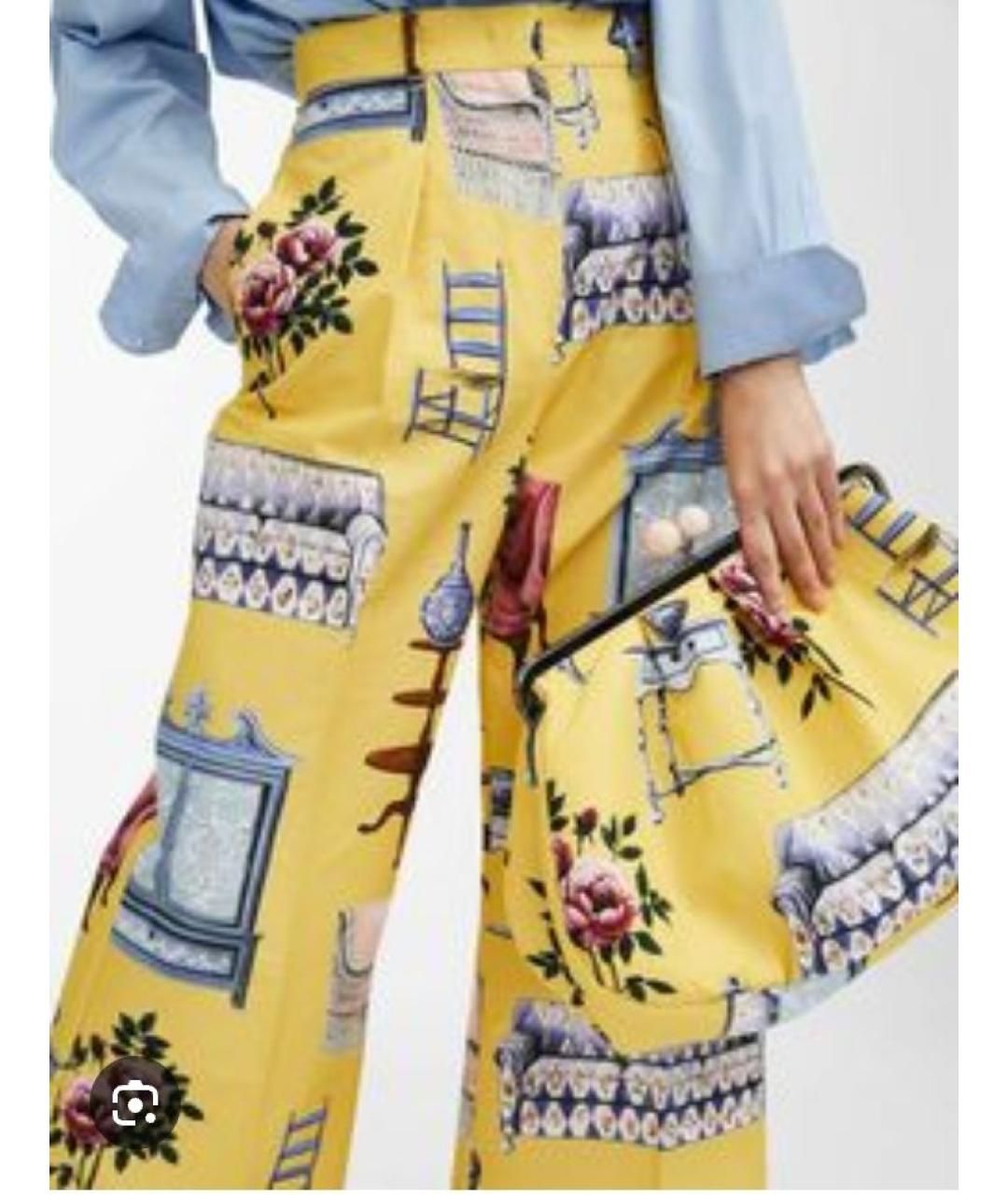 WEEKEND MAX MARA Хлопковые брюки широкие, фото 3