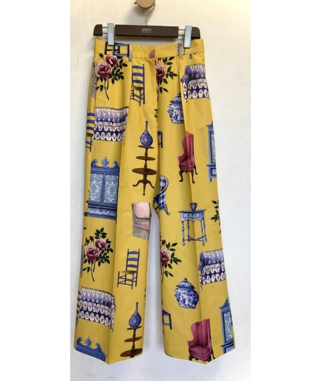 WEEKEND MAX MARA Хлопковые брюки широкие, фото 2