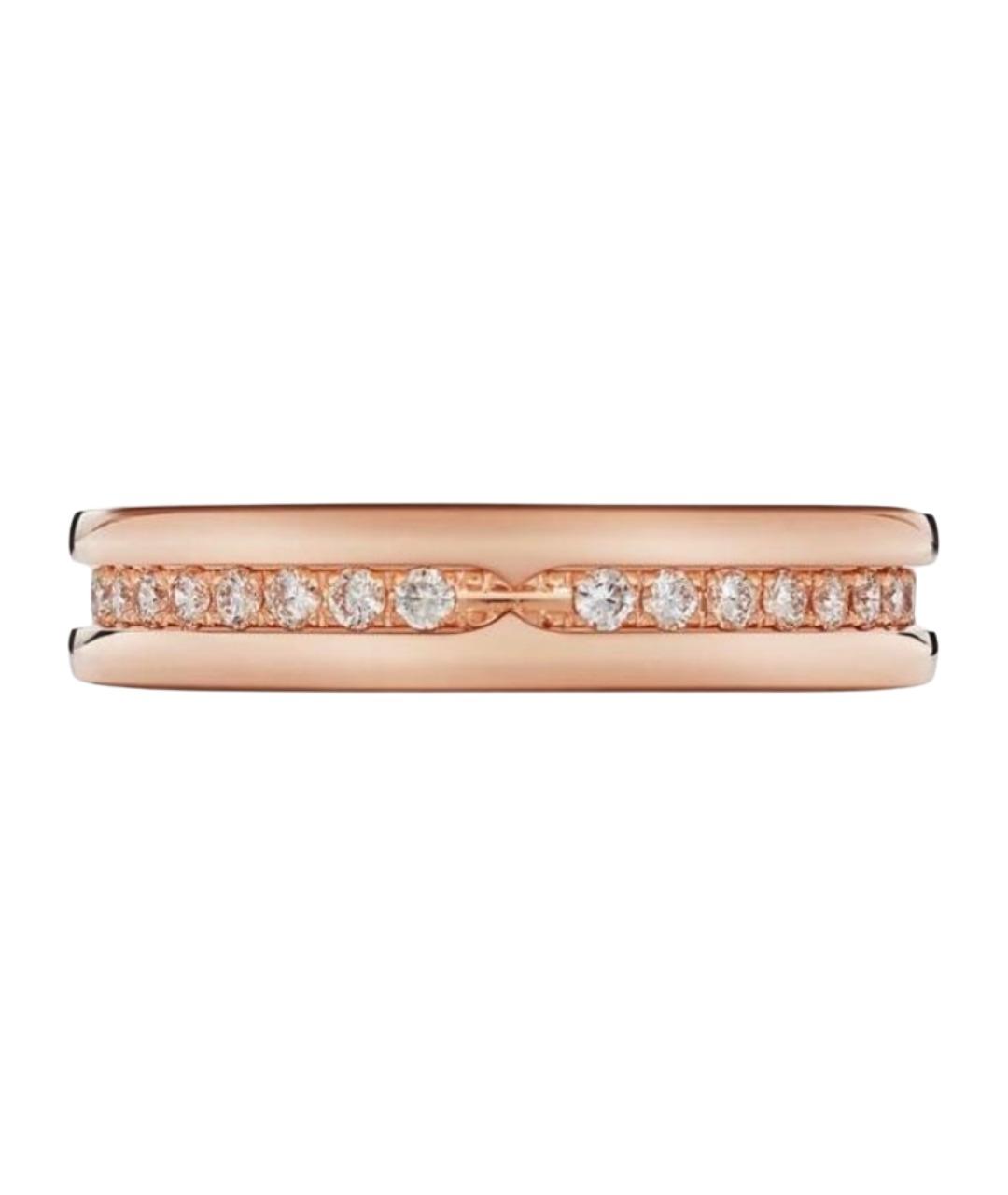 BVLGARI Розовое кольцо из розового золота, фото 1