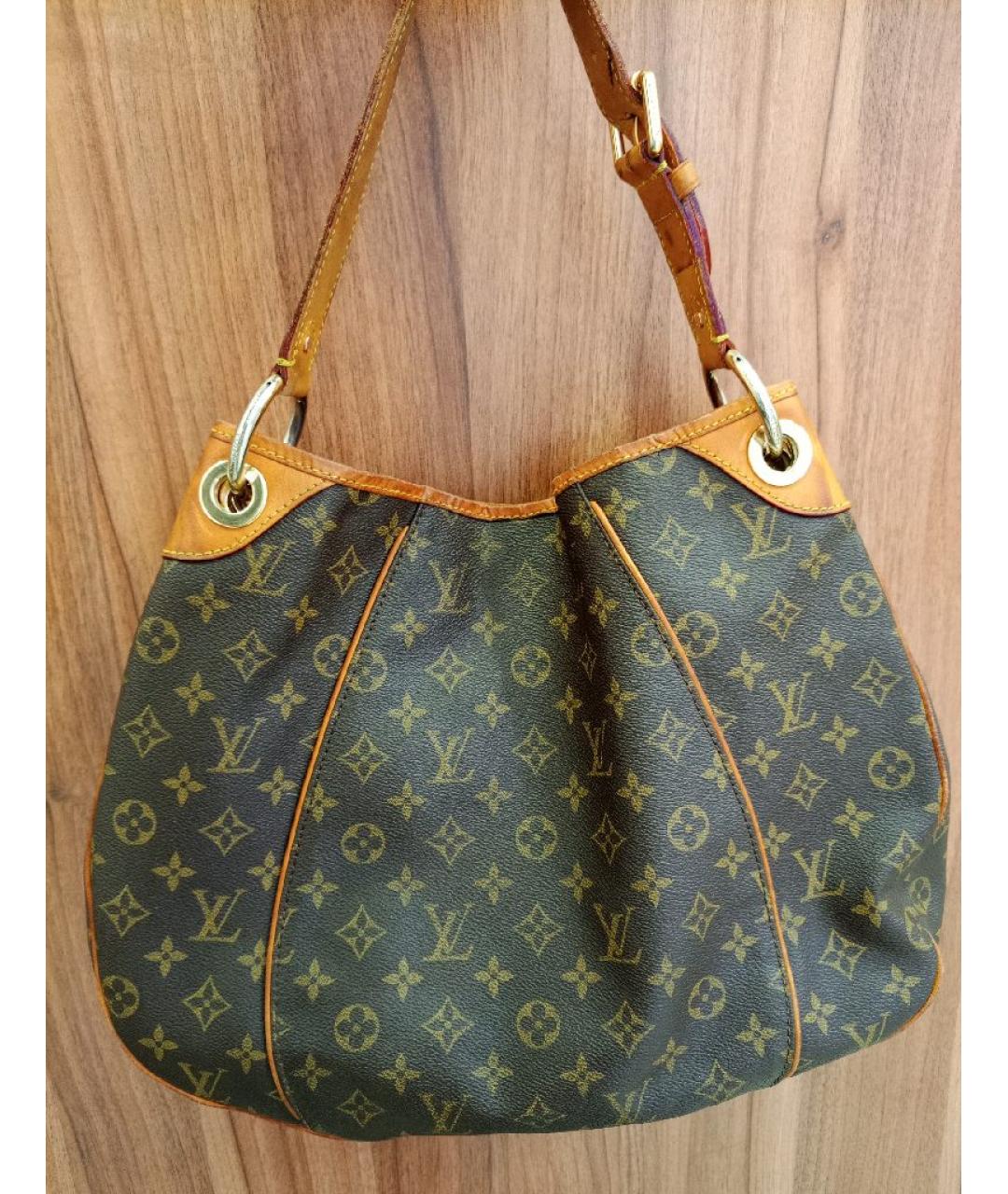 LOUIS VUITTON Коричневая сумка тоут, фото 3