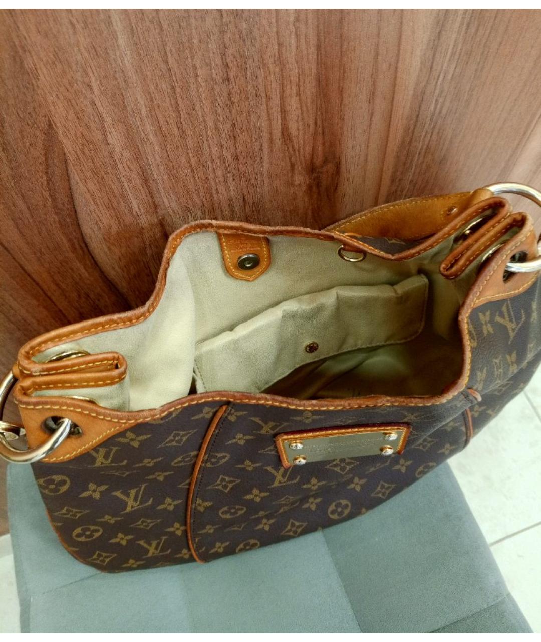 LOUIS VUITTON Коричневая сумка тоут, фото 4
