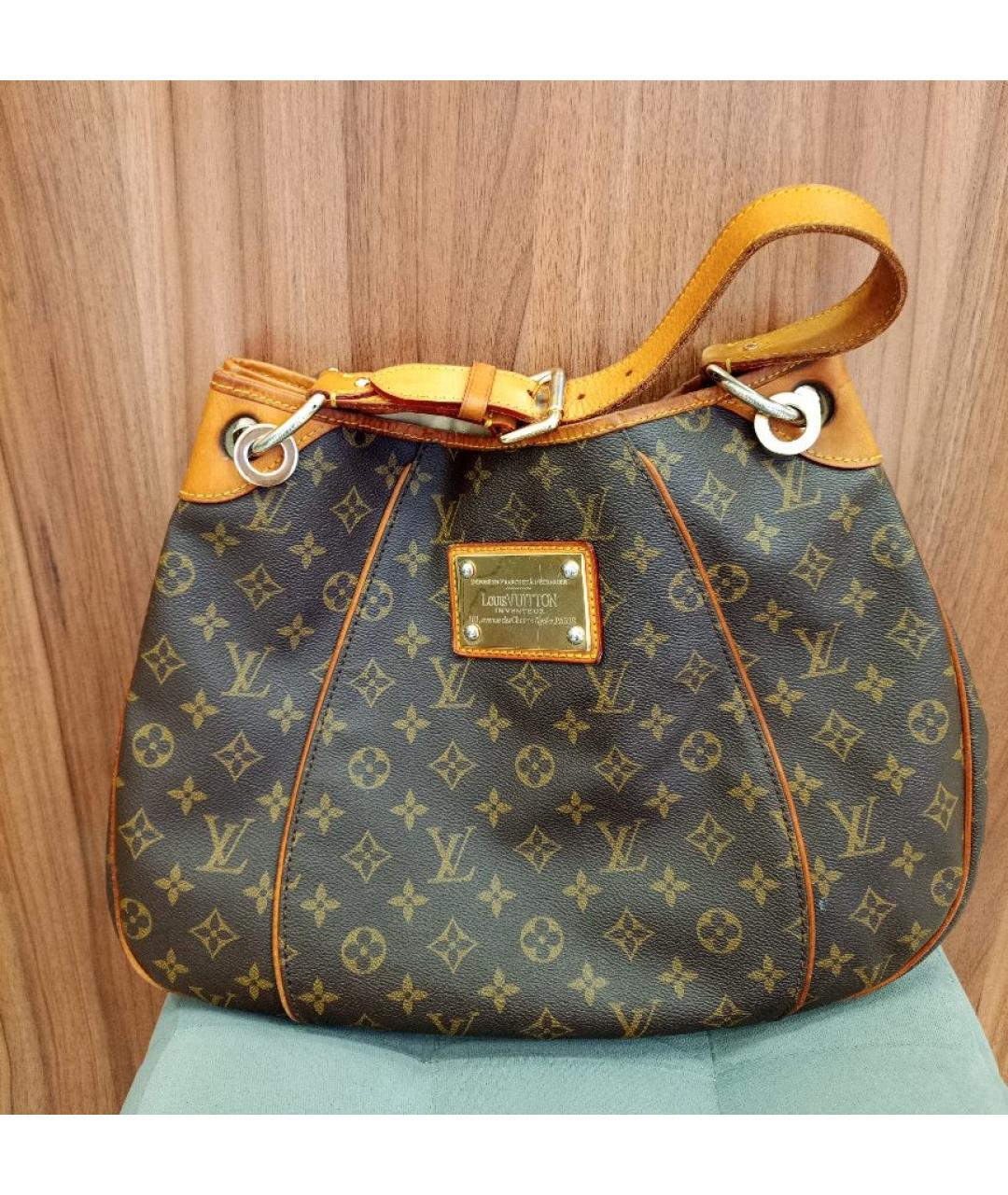 LOUIS VUITTON Коричневая сумка тоут, фото 9