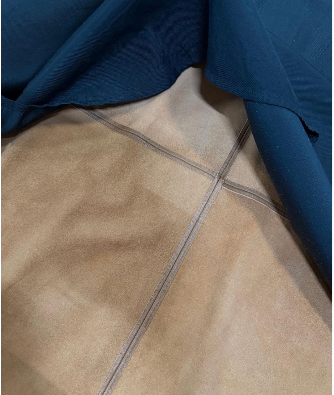 ACNE STUDIOS Коричневая кожаная рубашка, фото 6