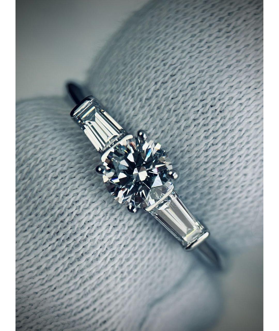 TIFFANY&CO Серебряное платиновое кольцо, фото 6