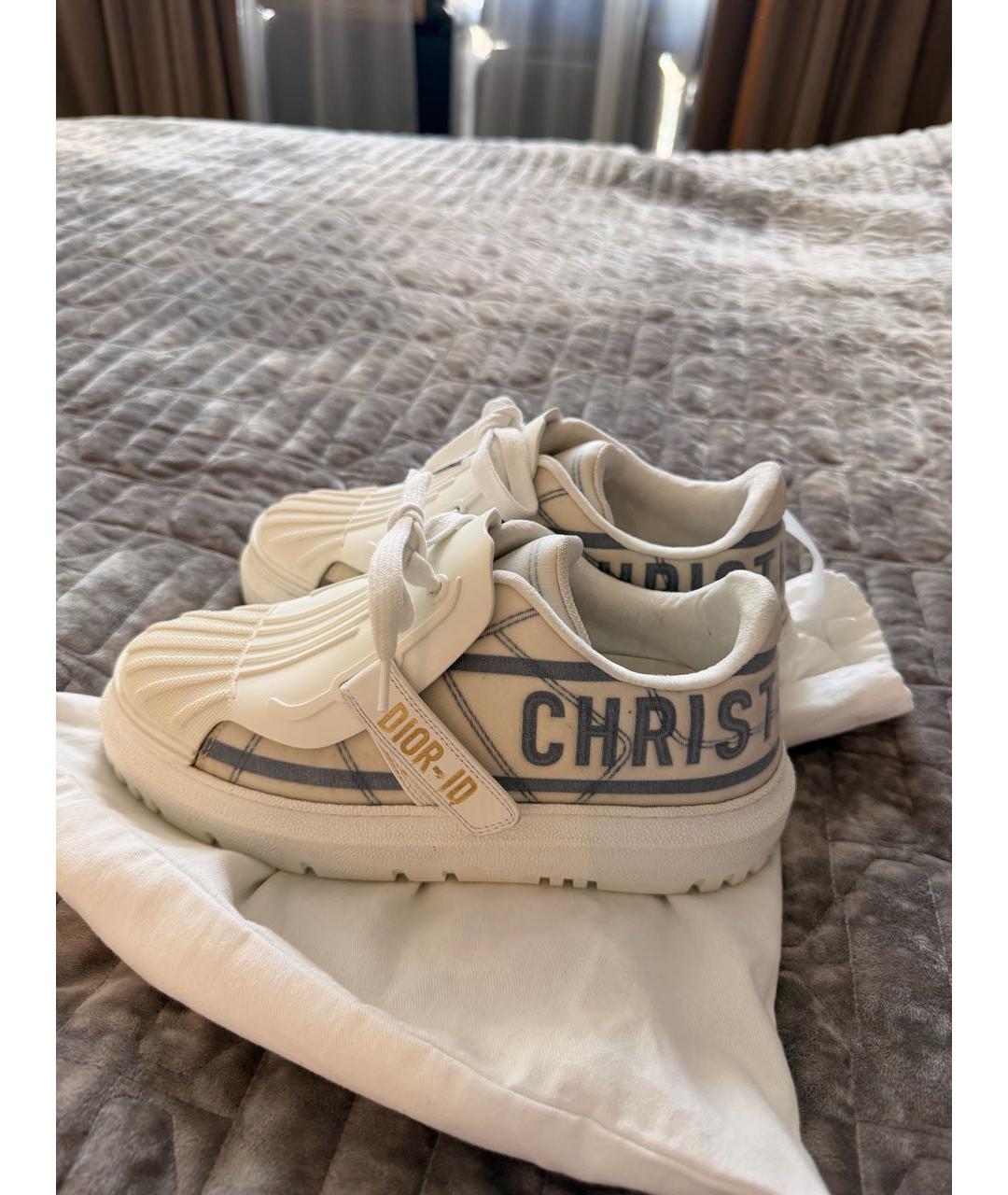 CHRISTIAN DIOR Белые кроссовки, фото 7