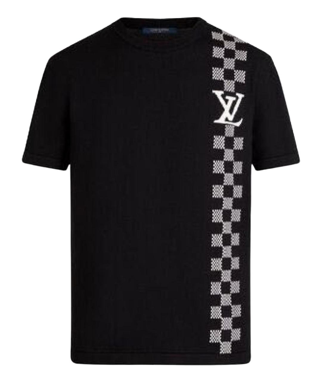LOUIS VUITTON Черный хлопковый джемпер / свитер, фото 1