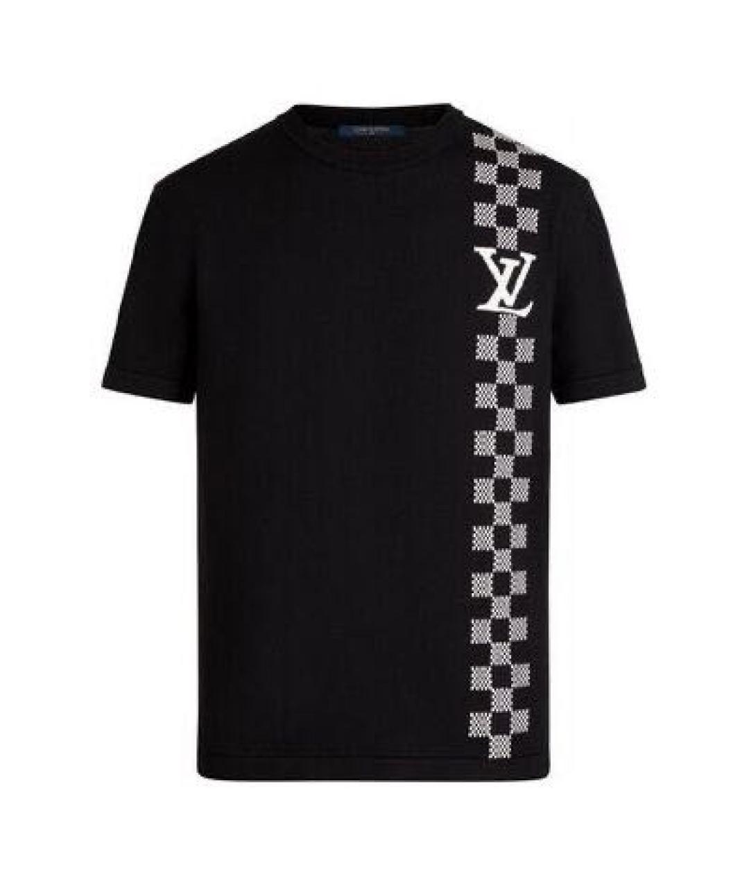 LOUIS VUITTON Черный хлопковый джемпер / свитер, фото 9