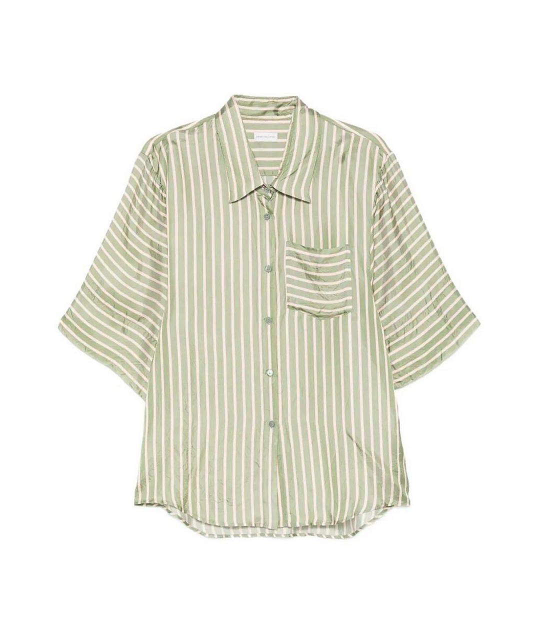 DRIES VAN NOTEN Зеленая рубашка, фото 1
