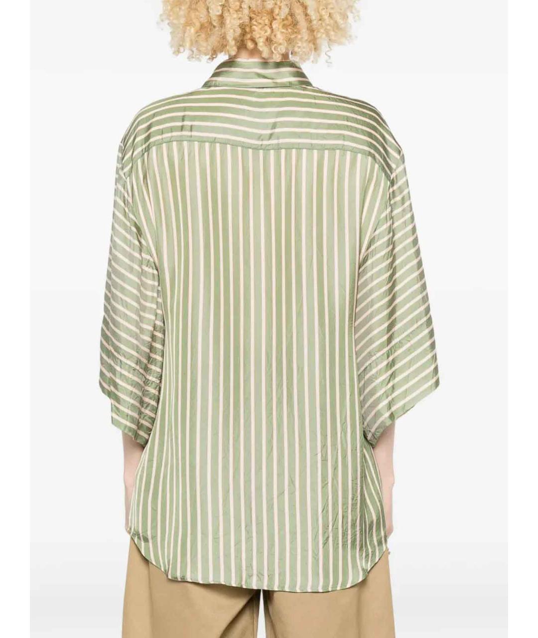 DRIES VAN NOTEN Зеленая рубашка, фото 2