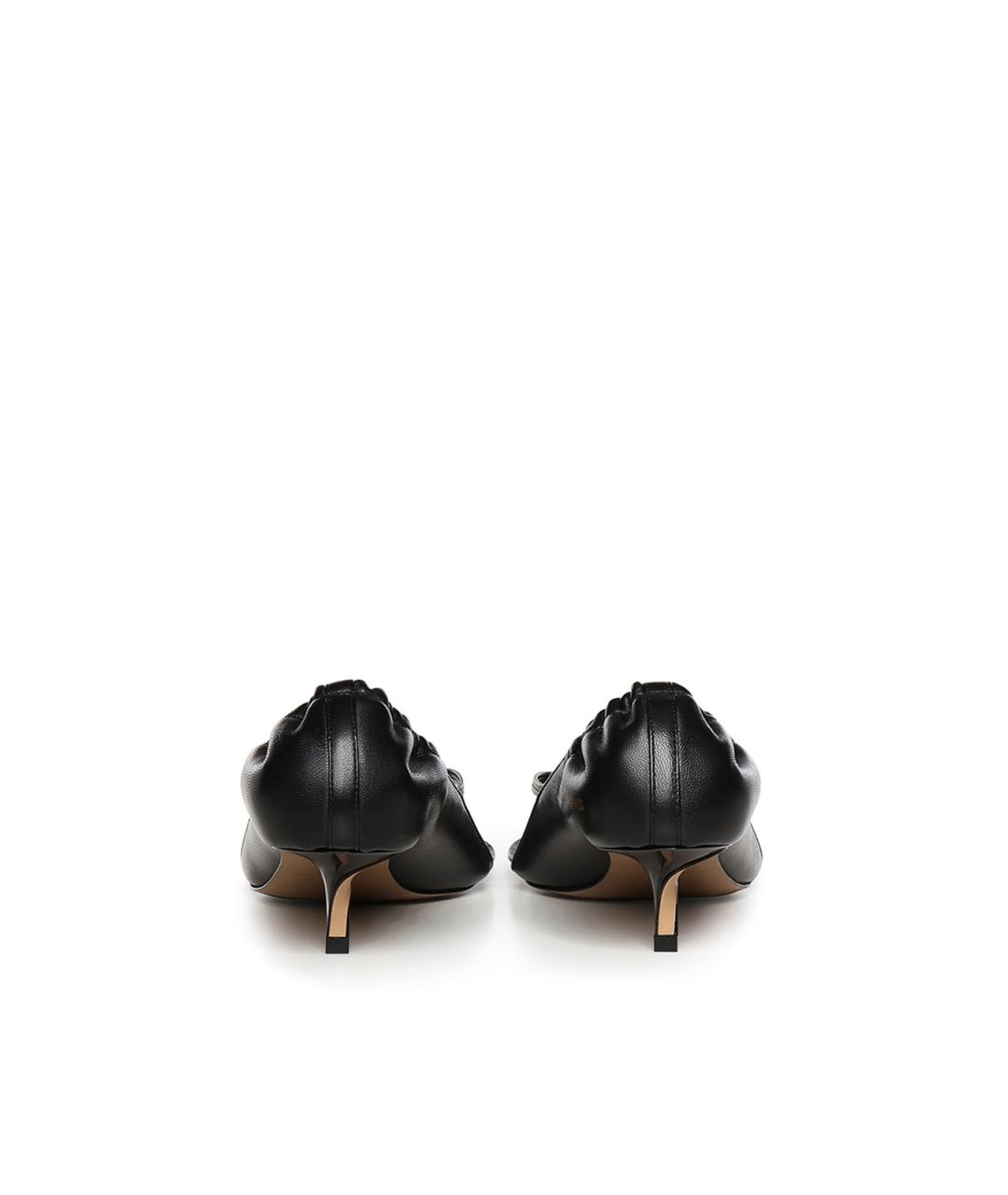 JACQUEMUS Черные кожаные сандалии, фото 2