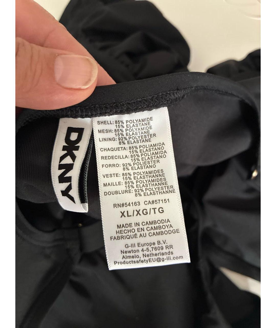 DKNY Черный купальник, фото 6