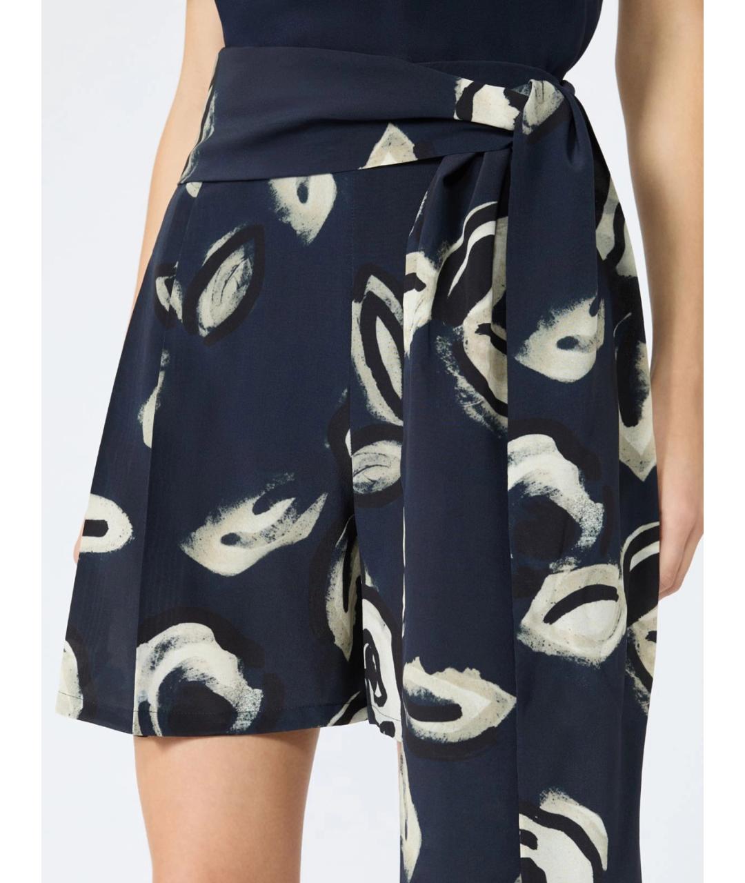 MAX MARA Мульти шелковые шорты, фото 5