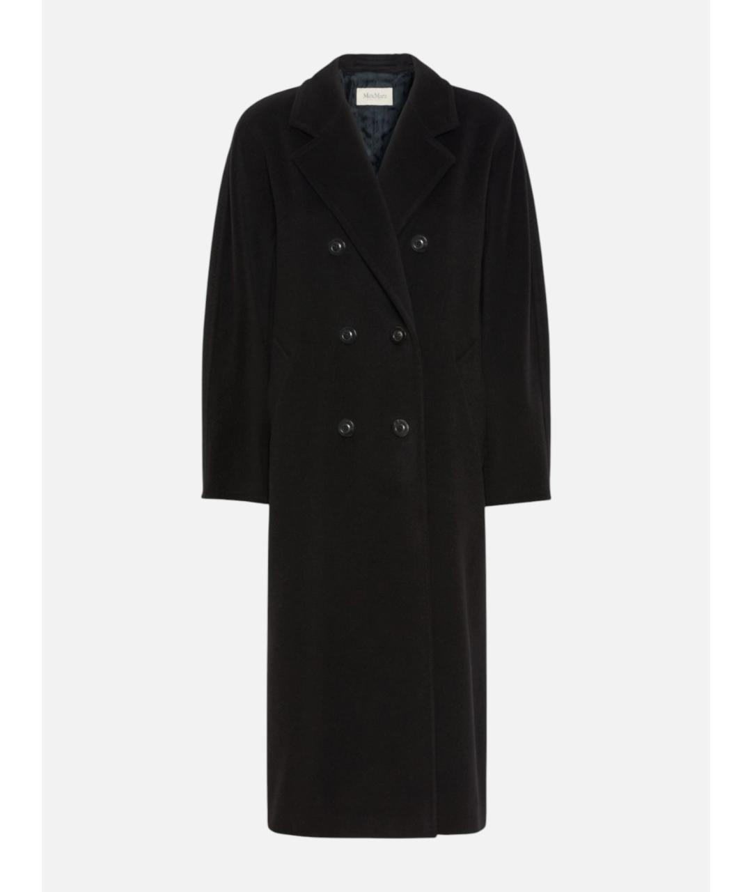 MAX MARA Черное шерстяное пальто, фото 1