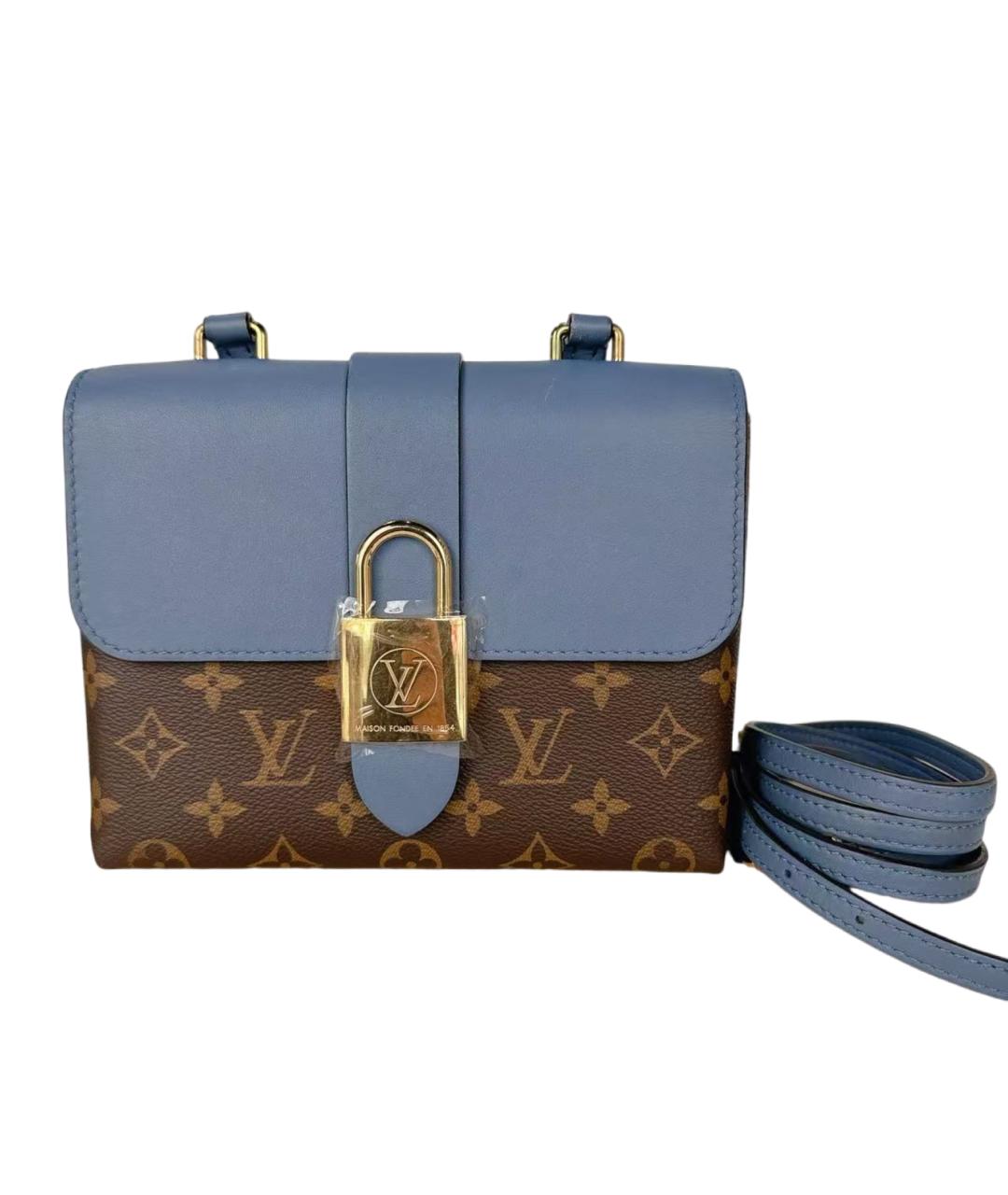 LOUIS VUITTON Голубая сумка через плечо, фото 7