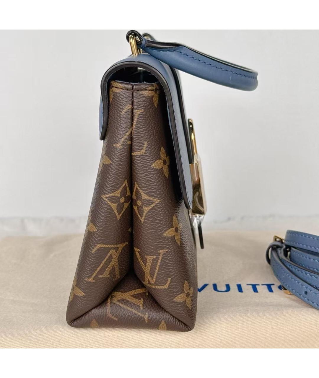 LOUIS VUITTON Голубая сумка через плечо, фото 4
