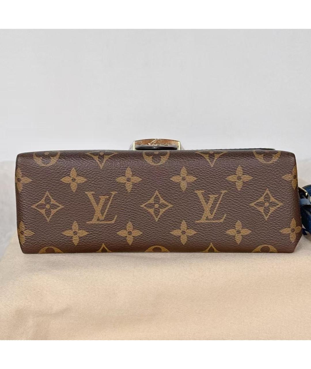 LOUIS VUITTON Голубая сумка через плечо, фото 6
