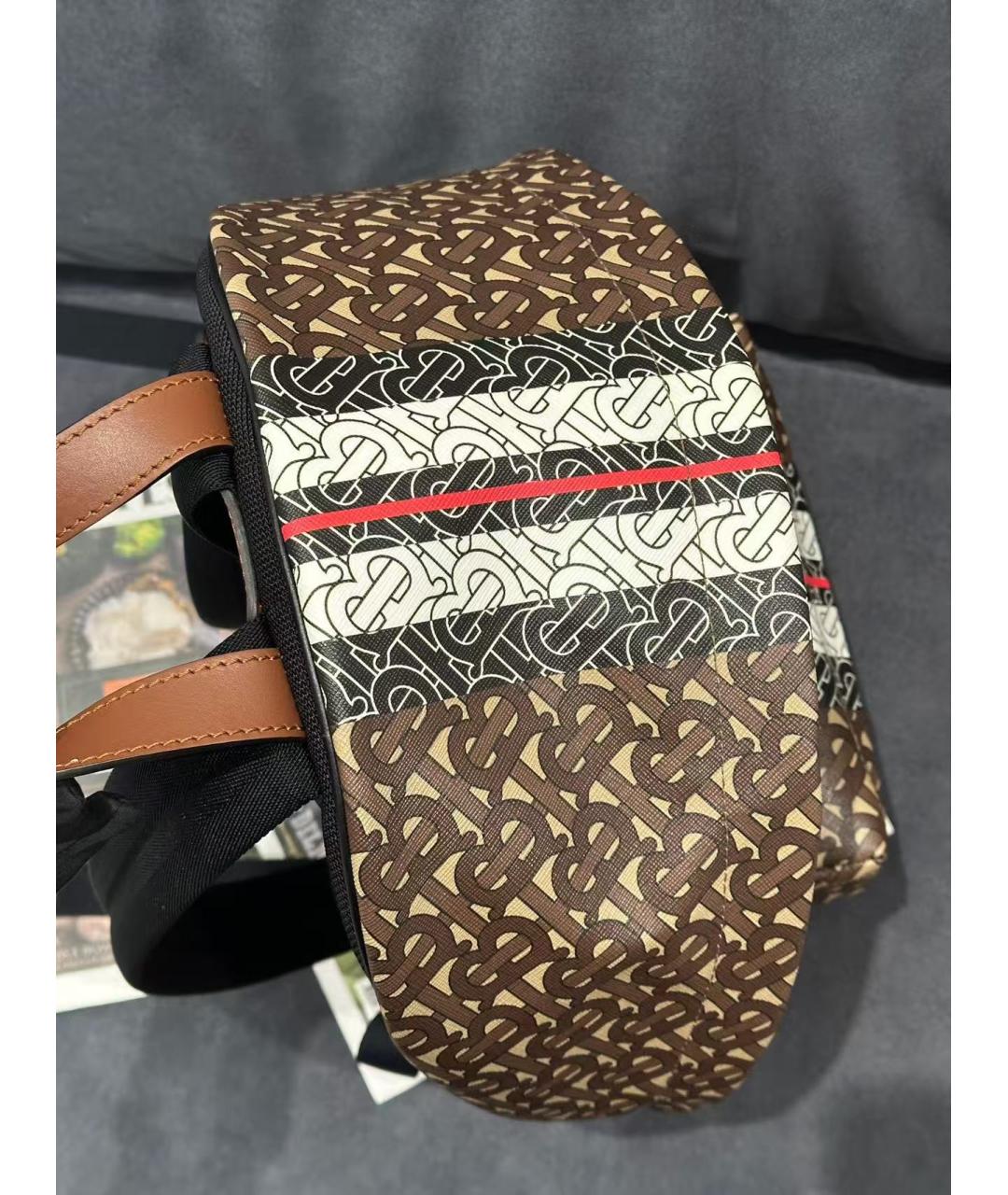 BURBERRY Коричневый рюкзак, фото 5