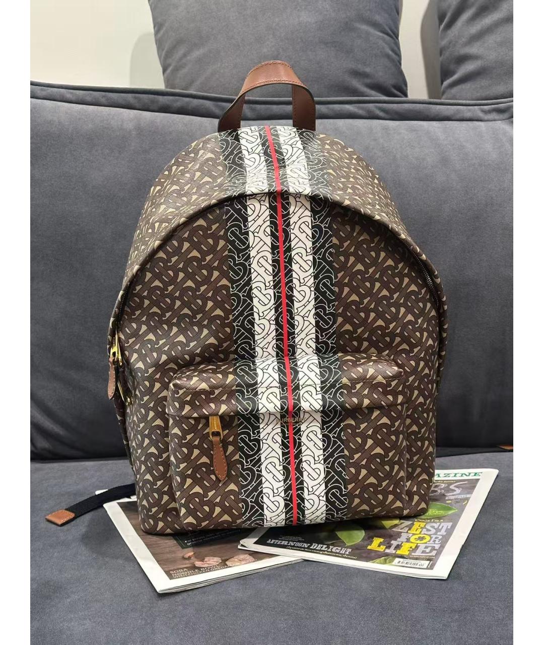 BURBERRY Коричневый рюкзак, фото 2