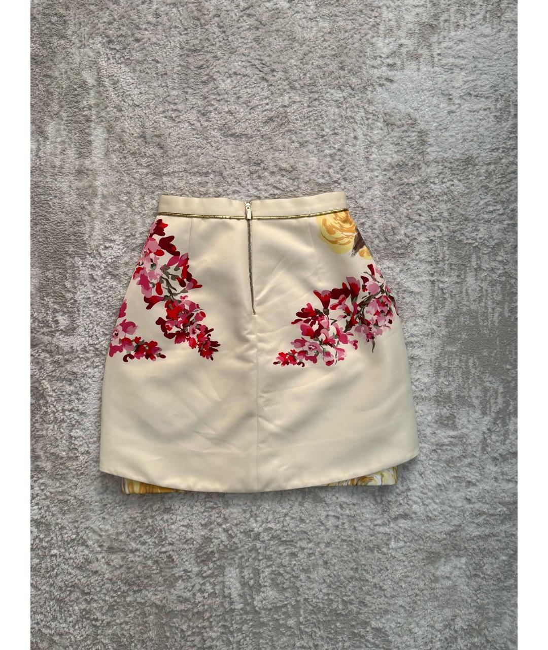 BLUMARINE Мульти юбка мини, фото 2
