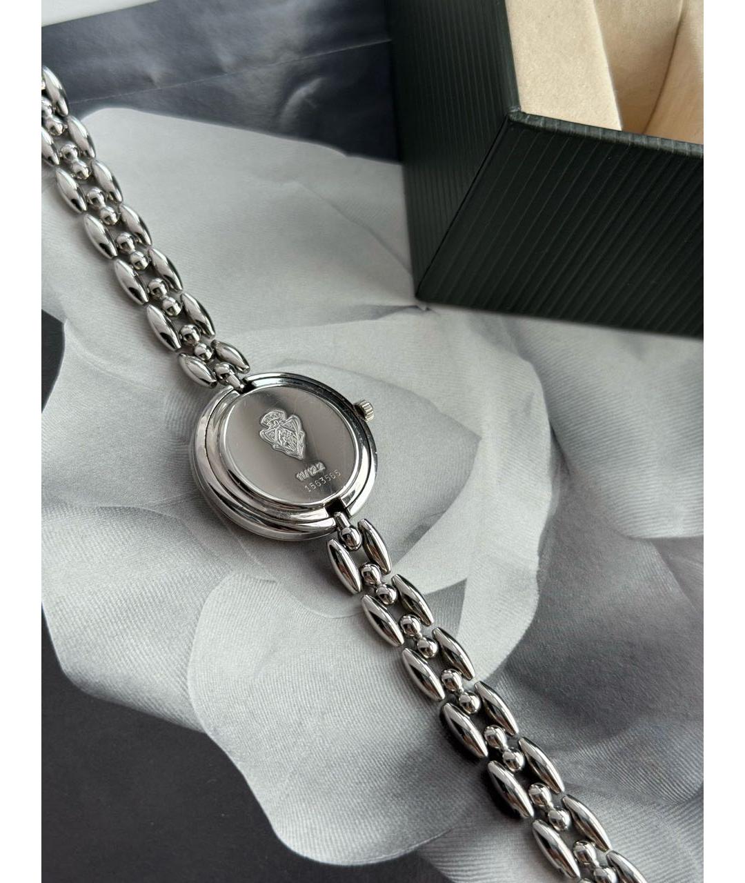 GUCCI Серебряные пластиковые часы, фото 4