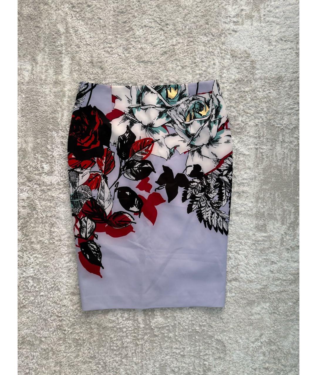 BLUMARINE Мульти юбка миди, фото 4