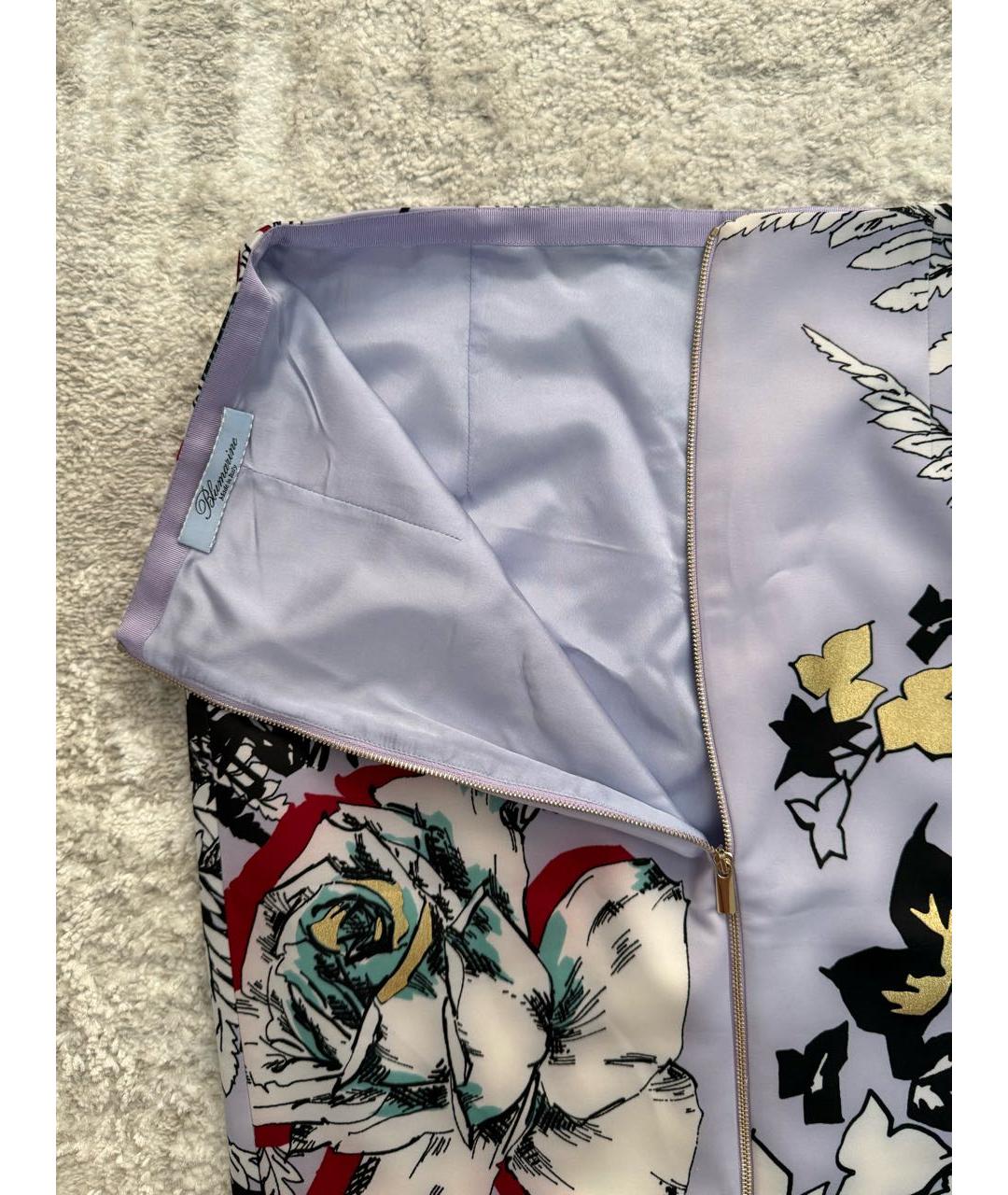 BLUMARINE Мульти юбка миди, фото 3