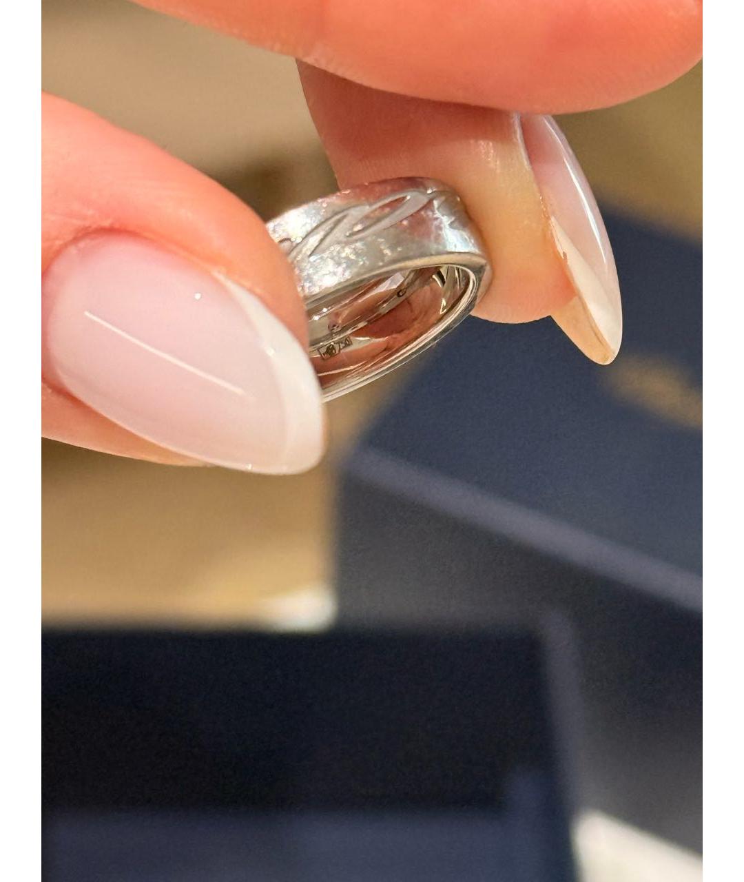CHOPARD Белое кольцо из белого золота, фото 5