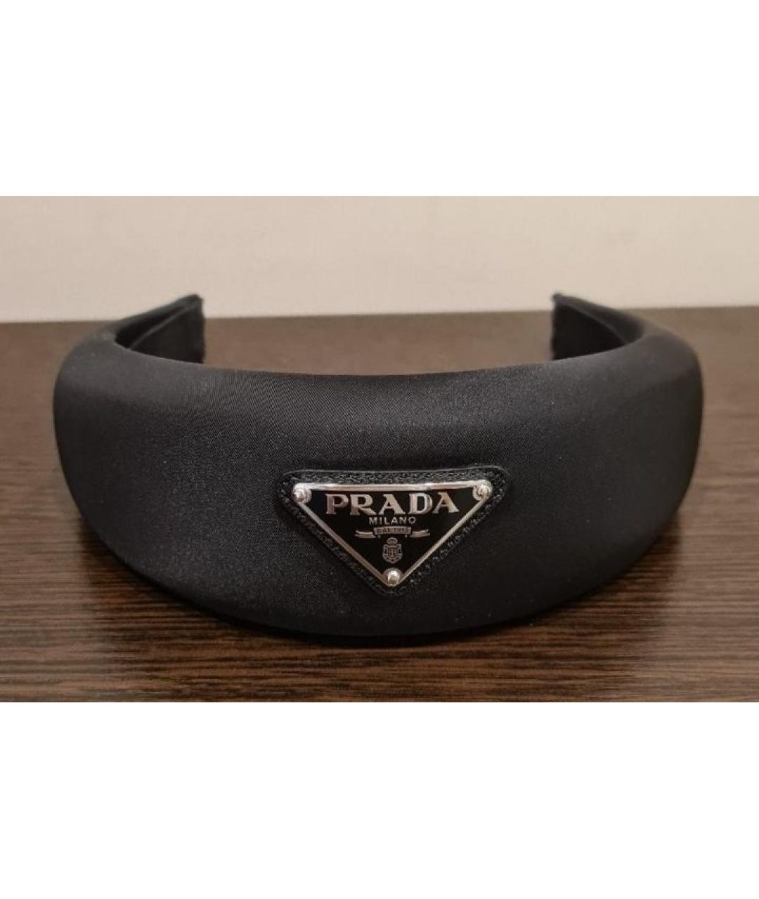 PRADA Черный ободок, фото 3